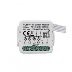 مبدل کلید 4پل سنتی به هوشمند