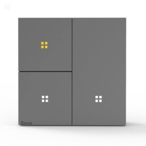 کلید هوشمند فلزی 3 پل