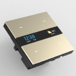 کلید هوشمند 4پل فشاری سریm با نمایشگر LCD زنیکس - Image 2
