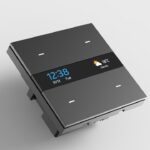 کلید هوشمند 4پل فشاری سریm با نمایشگر LCD زنیکس - Image 5